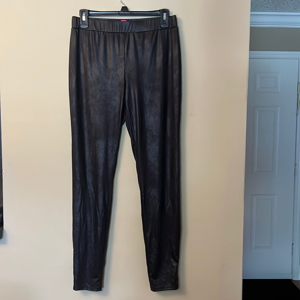 Faux Leather Legging